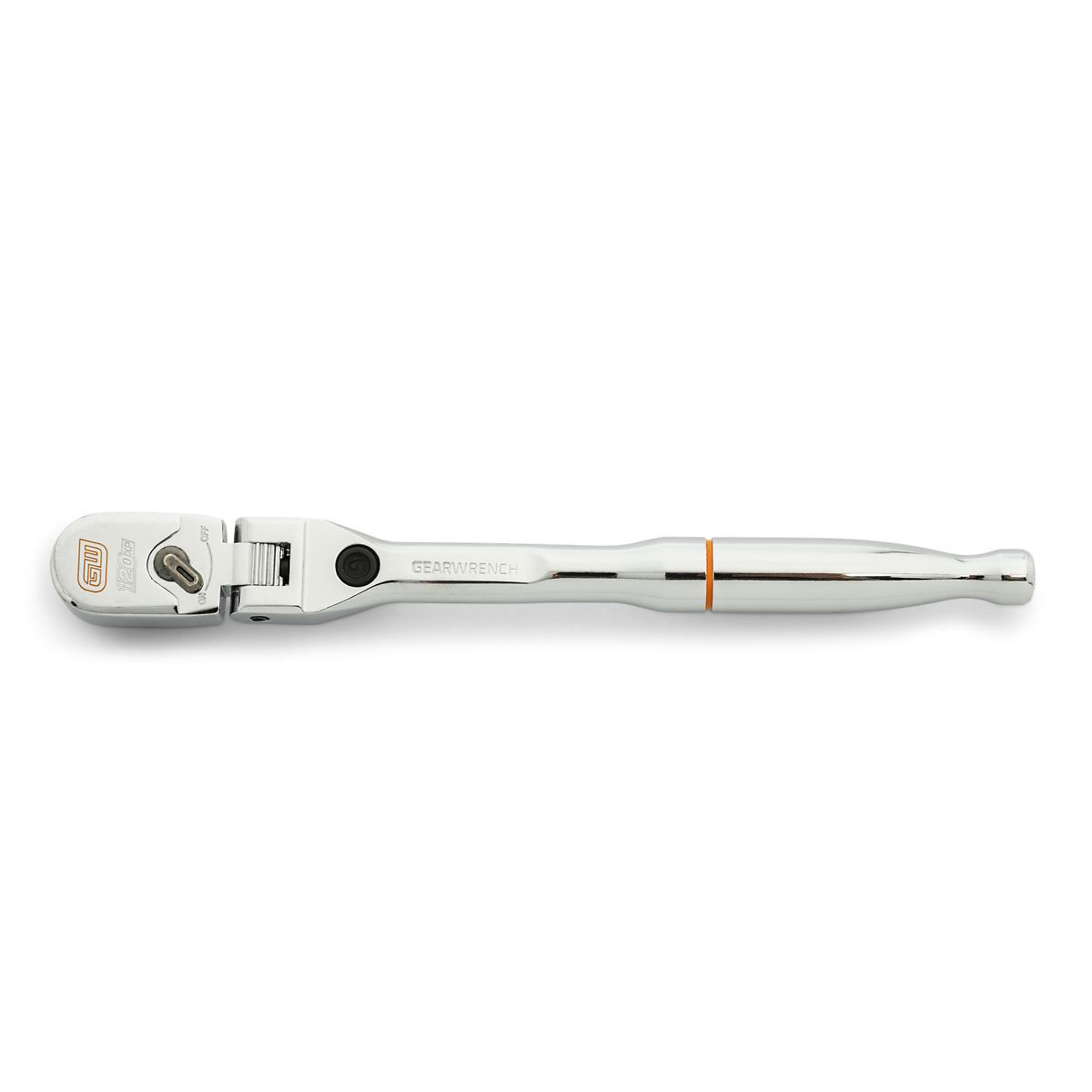 GearWrench 120XP Locking Flex Head Ratchet — 1/4in. Drive, Model# KDT81054